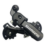 Shimano Rd tz31 a Gs Cambio Traseiro 6 7 Velocidades Preto