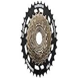 SHIMANO Tamanho único Silber Schwarz EMFTZ5007434 Tourney TY MF TZ500 Roda Livre Múltipla De 7 Velocidades 14 34 Dentes