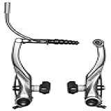 SHIMANO V Brake BR T4000 Traseiro Tipo X Espa Ador Externo Fino Espa Ador Sapato S65T Parafusos De Fixa O De 16 0 25 0 Mm Com Unidade De Cabo Interno 90 DEG Prata EBRT4000RX43XSP