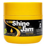 Shine And Jam Gel Fixação Braid Para Twist Locs Trança Forte