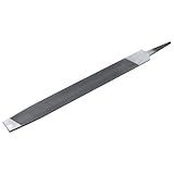 Shinelan Lixa Prática De Corte De Moinho De Perfil De 25 Cm Para Acabamento De Borda Laminada De Plástico Lima Plana De Aço Endurecido De Alto Carbono De Segundo Grau Sem Alça Conjunto De 1 