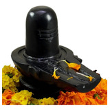 Shiva Lingam Mármore Negro Hinduísmo Alt