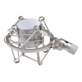 Shock Mount Aranha De Metal P Microfones Shure At 2020 Akg Cor Prateado