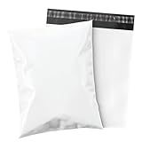 Shop4Mailers Envelopes De Envelope De Poliéster Branco Brilhante 48 X 60 Cm 1 7 Mil Pacote Com 50