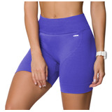 Short Academia Feminino Poliamida Selene Zero Transparência