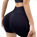 Short Academia Treino Fitness Empina Bumbum Cintura Alta
