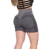 Short Academia Treino Fitness Empina Bumbum Cintura Alta