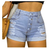 Short Bermuda Jeans Feminino