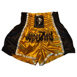 Short Calção Muay Thai Dourado Modelagem