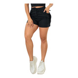 Short Cargo Feminino Moletinho