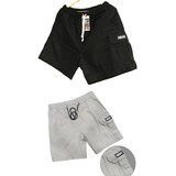 Short Cargo Masculino Logo