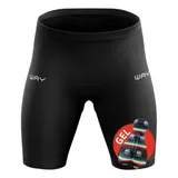 Short Ciclismo Bolsos Homem