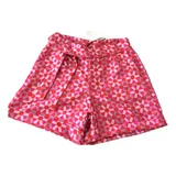 Short Clochard Rosa Estampa