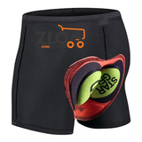 Short Curto Ciclismo Proteção Selim Gel Bike Coolmax