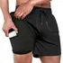 Short Duplo 2 Em 1 Para Corrida Bolso Interno Proteção Uv20 
