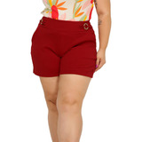 Short Feminino Curto De