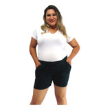 Short Gravida Bermuda Gestante Roupa Feminina Gestante