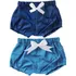 Short Imita Jeans Claro E Escuro Bebê Menina Infantil Roupa