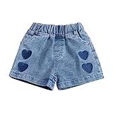 Short Jeans Casual Para Bebês Meninas