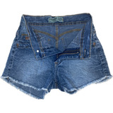 Shorts Jeans Feminino Customizado Hot Pants Manchado St014