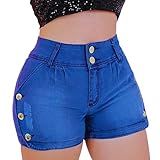 Short Jeans Femenino Vintage Com 8