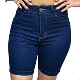 Short Jeans Feminino Cintura
