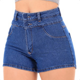 Short Jeans Feminino Destroyed Levanta Bumbum