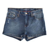 Short Jeans Infantil Feminino Calvin Klein