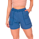 Short Jeans Leve Runner Bermuda Cintura