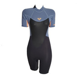 Short John 2 2mm Feminino Neoprene Surf Roxy Original Novo