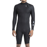 Short John Hurley Ml Advantage Plus 2 2mm Springsuit Preto