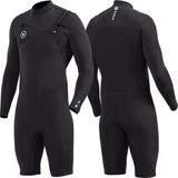 Short John Ml Vissla 7 Seas 2mm Neoprene Japonês