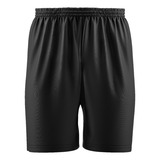 Short Masculino Calção Com Elástico Futebol Academia Treino