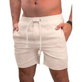 Short Masculino Casual Mauricinho Premium Leve Slim Praia