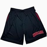 SHORT MASCULINO ESPORTIVO DE BASQUETE COM BOLSO BR Alfa GG Regular Regular BULLS PRETO