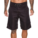 Short Masculino Tactel Surf Praia Bermuda Cós Bolsos Cordão