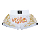 Short Muay Thai Ockto Training Branco