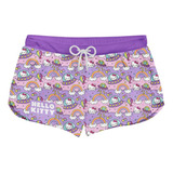 Short Praia Feminino Hello
