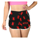 Short Praia Feminino Netflix
