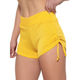 Short Praia Kickoff Sunquini Feminino Sunkini 3d