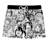 Short Praia Masculino Hentai Anime Mauricinho 0136