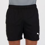 Short Puma Active Woven 5 Preto