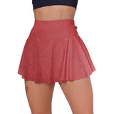 Short Saia Babado Em