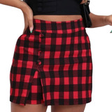Short Saia Bengaline Xadrez