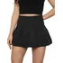 Short Saia Curta Plissada Godê Alfaiataria Rodada Zíper