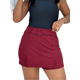 Short Saia Curto Feminino