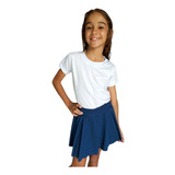 Short Saia Escolar Elanca