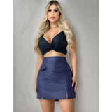 Short Saia Feminina Curta