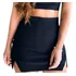 Short-saia Feminino Bandage Curto Pmg Cintura Alta Tecido Bengaline Panicat Festa/balada/casual/dia Básico Menininha