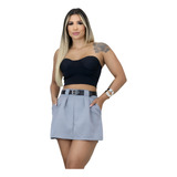 Short Saia Feminino Social